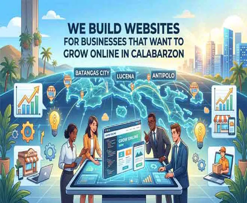Illustration representing local business owners across Calabarzon